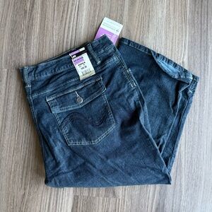 Lee Women's Capri Jeans - Dark Blue